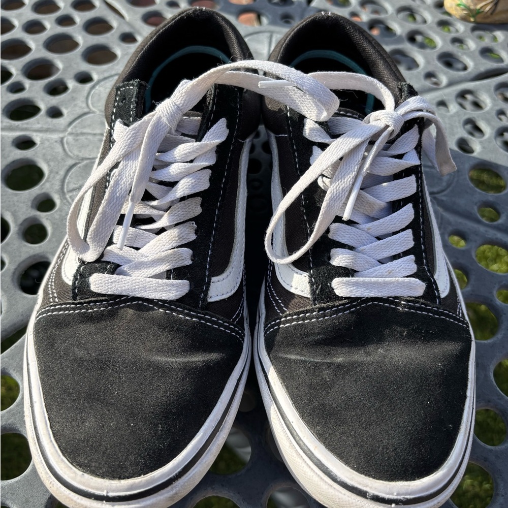 Vans Black and White Classic Sneakers